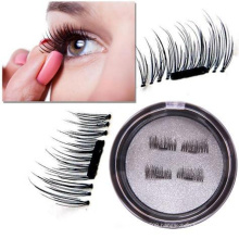 Hot Selling !NEW Ultra-thin 0.2mm Magnetic Eye Lashes 3D Reusable False Magnet Eyelashes Extension